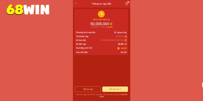 Nạp Tiền 68win - Quy Trình Cấp Vốn Khởi Nghiệp Siêu Tốc 14 Chọn phương thức nạp tiền qua ví điện tử